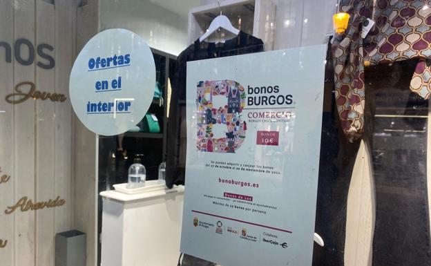 Agotados los 350.000 bonos para el comercio de Burgos