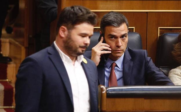 Los socios de Sánchez encarecen su apoyo a las puertas del primer test presupuestario