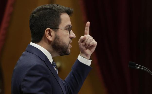 El Govern de Aragonès sufre su primera derrota en el Parlament