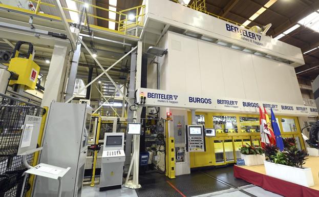 Benteler Burgos invierte 12 millones de euros en una nueva prensa de estampación en frío