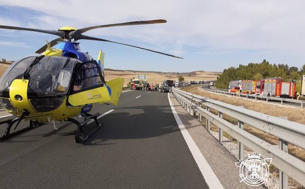 Las carreteras convencionales acumulan la inmensa mayoría las muertes en Burgos