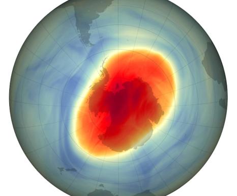 El 'agujero de ozono' sigue reduciéndose, según la NASA
