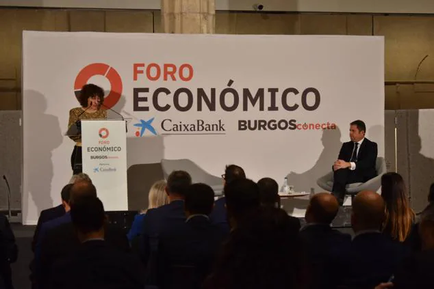 Gerardo Cuerva, presidente de CEPYME, interviene en el segundo Foro Económico de BURGOSconecta