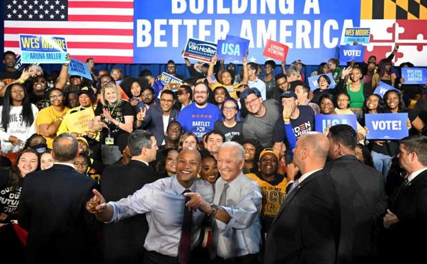 «Ha sido un buen día para la democracia», se congratula Biden