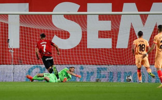 El gol del matador Muriqi que incide en la crisis del Atlético