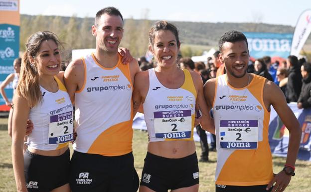 El Club Grupompleo se lleva la victoria en los relevos del Cross de Atapuerca