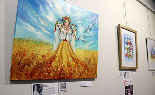 De Ucrania al mundo a través de Burgos: artistas ucranianos inspiran un nuevo arte contemporáneo