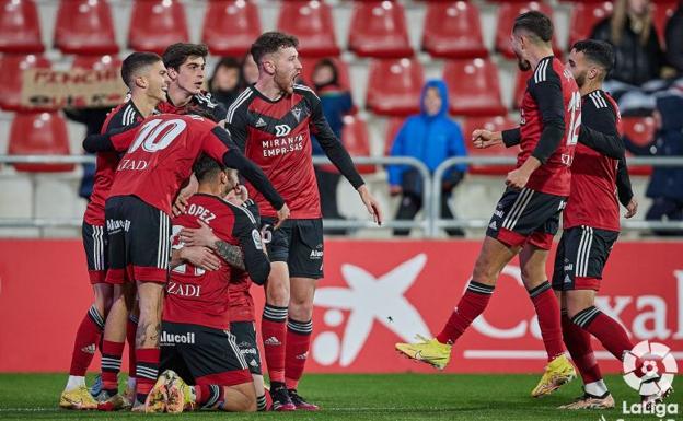 El Mirandés prosigue la buena senda con un gran triunfo