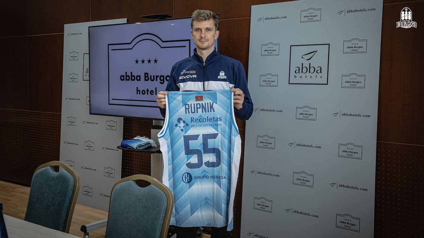 Luka Rupnik: «Venir a Burgos era la mejor decisión para mi carrera«