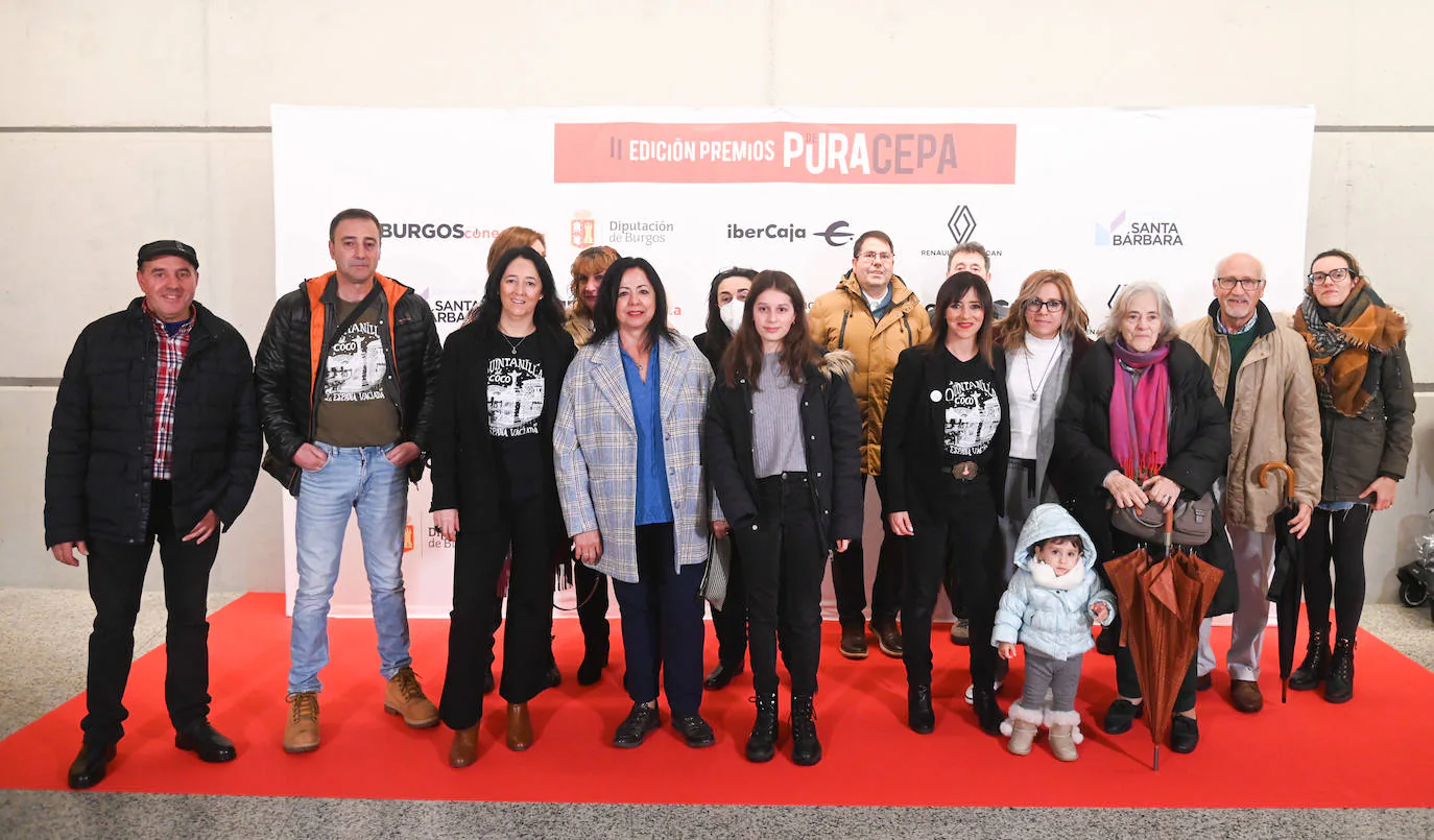 Premiados e invitados a los premios Pura Cepa de BURGOSconecta