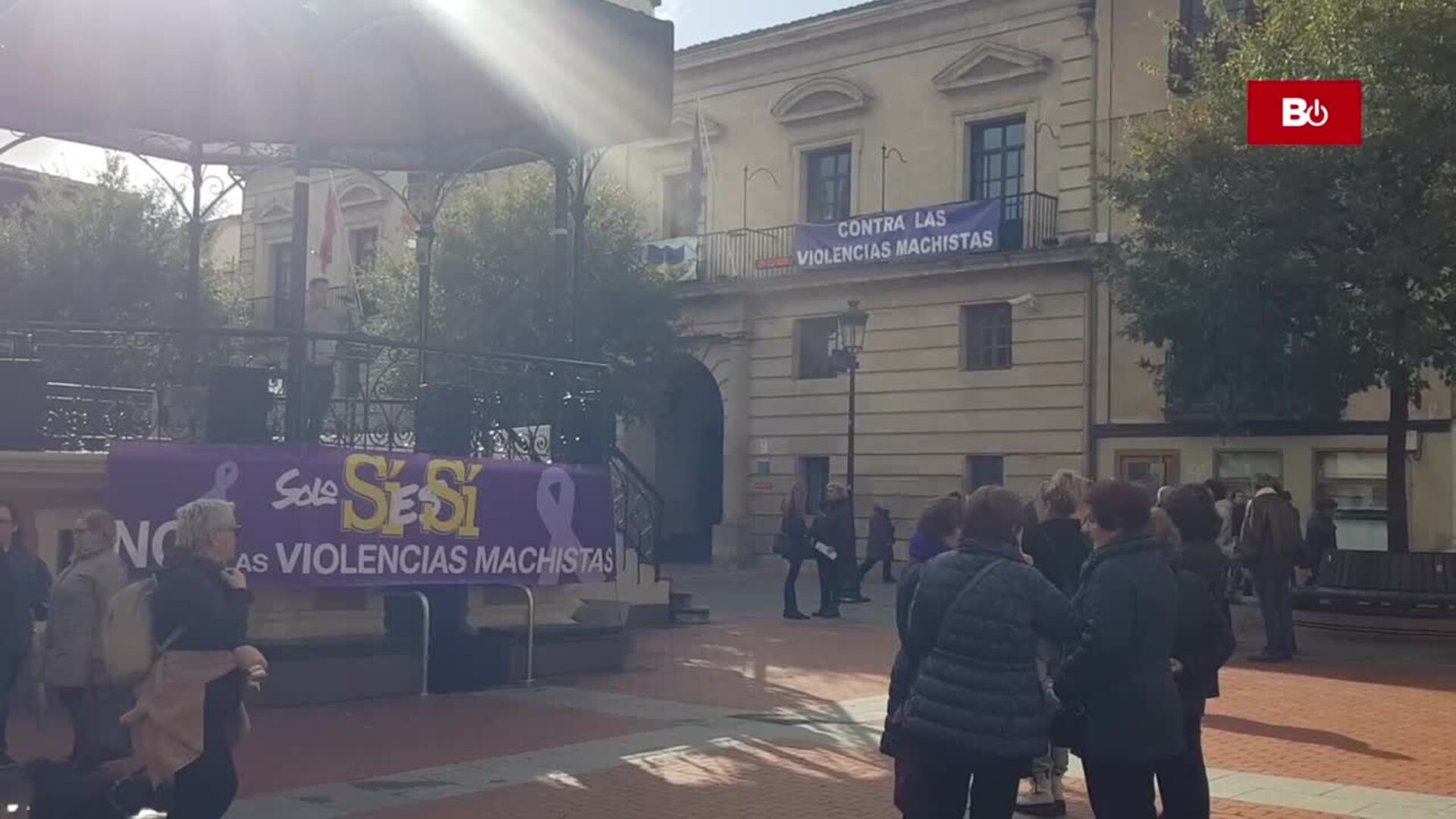 Varias mujeres relatan en Miranda la violencia machista que han vivido con motivo del 25N