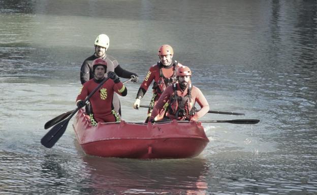 Entrenamiento de la Unidad Militar de Emergencias en Burgos