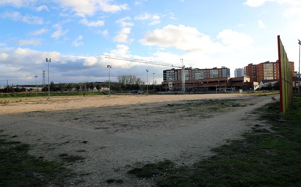 Podemos acusa a la Junta de «tomar el pelo» a los burgaleses por las obras del García Lorca, que están «paralizadas»