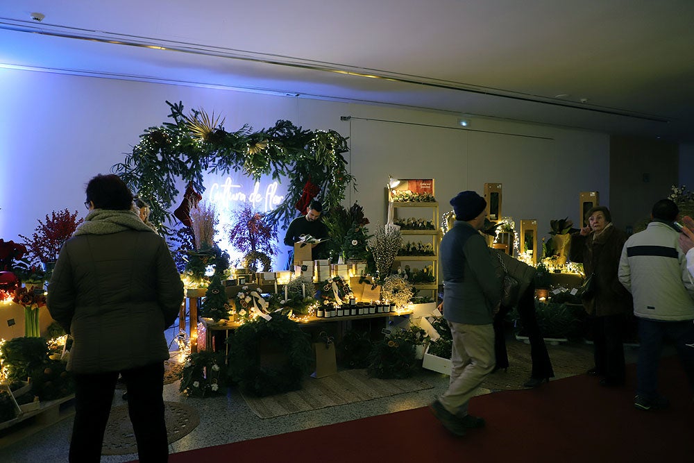 Feria de Navidad de los Floristas de Burgos