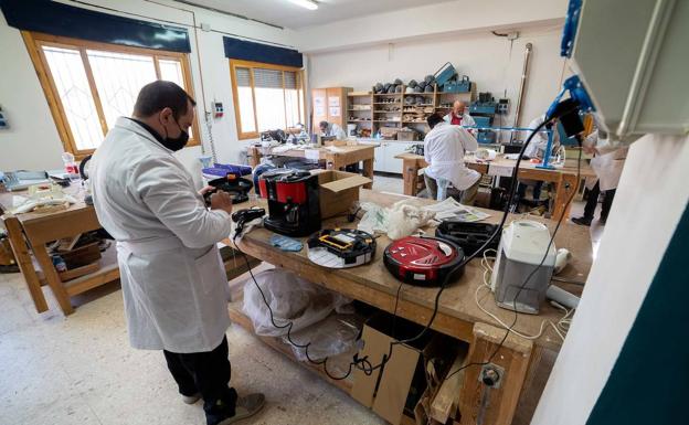 Una segunda vida para los electrodomésticos en Burgos