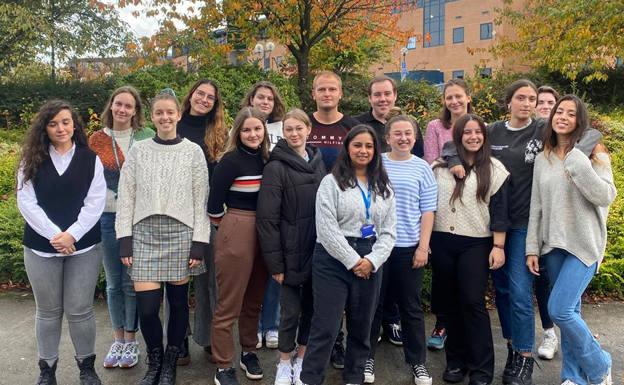 Cinco estudiantes de la UBU con capacidades diversas visitan la Universidad de Coventry