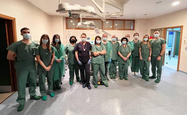Diez residentes quirúrgicos del HUBU se forman mediante cirugía experimental