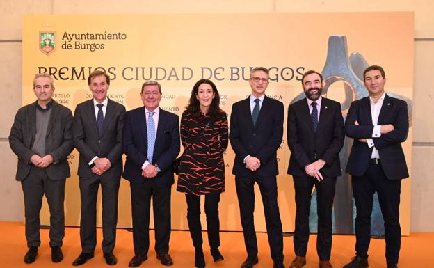 María Cruz Vela, Fundación Círculo Burgos, Universidad lsabel I y Benoit Mocquant, Premios 'Ciudad de Burgos'