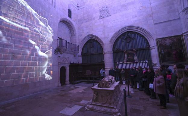 Stella: un año de luces y visitas con historia en la Catedral de Burgos