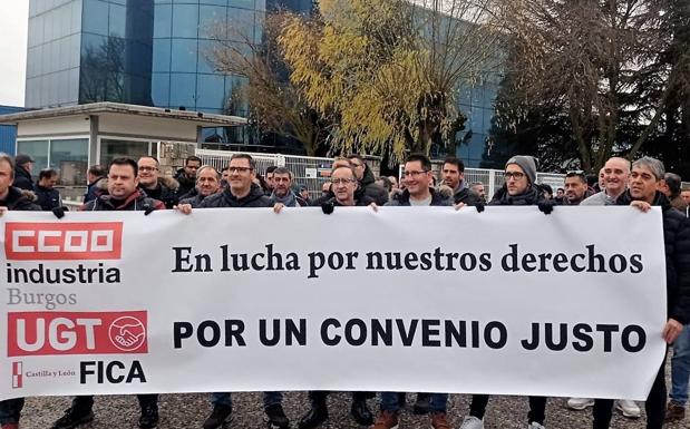 Los trabajadores de Gala en Burgos denuncian la prórroga del ERTE y el bloqueo del convenio