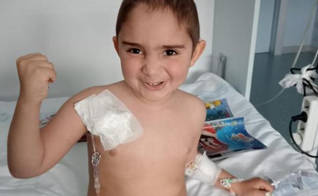 Alberto, el pequeño de cuatro años que necesita un trasplante de médula en Salamanca