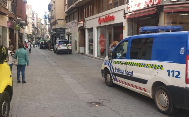 El acceso a la zona peatonal de Aranda se controlará con lectura de matrículas