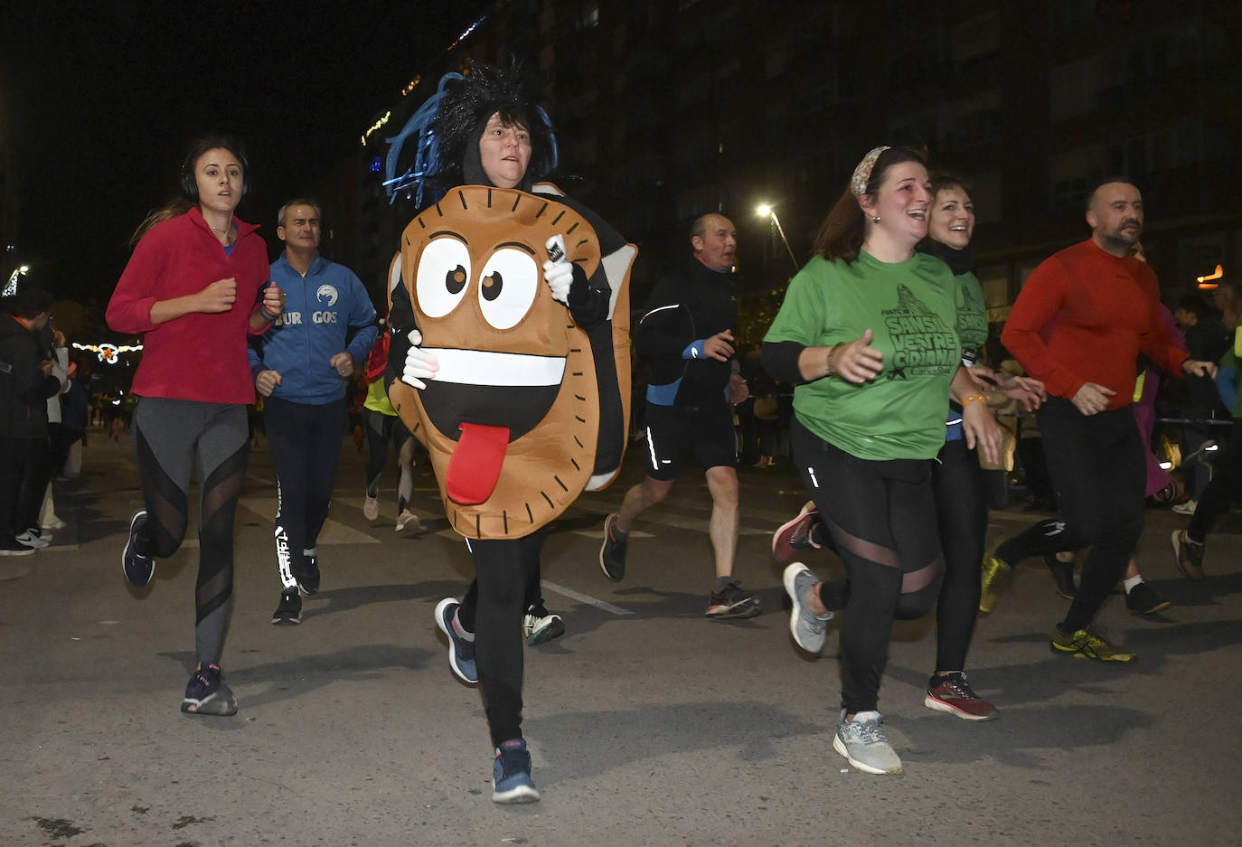 Los burgaleses despiden el 2022 en la XXXIII San Silvestre Cidiana