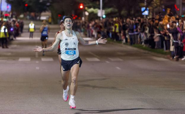 Joel Aubeso y Cristina Ruiz conquistan la San Silvestre Cidiana