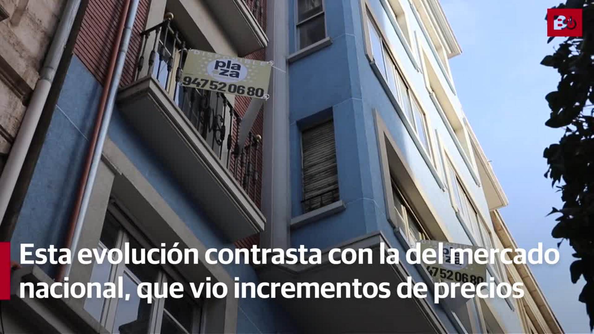 El precio de la vivienda usada cae en Burgos