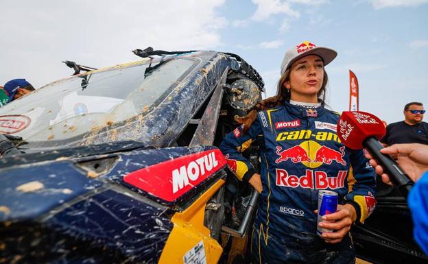 Broche de oro para Cristina Gutiérrez en el Dakar