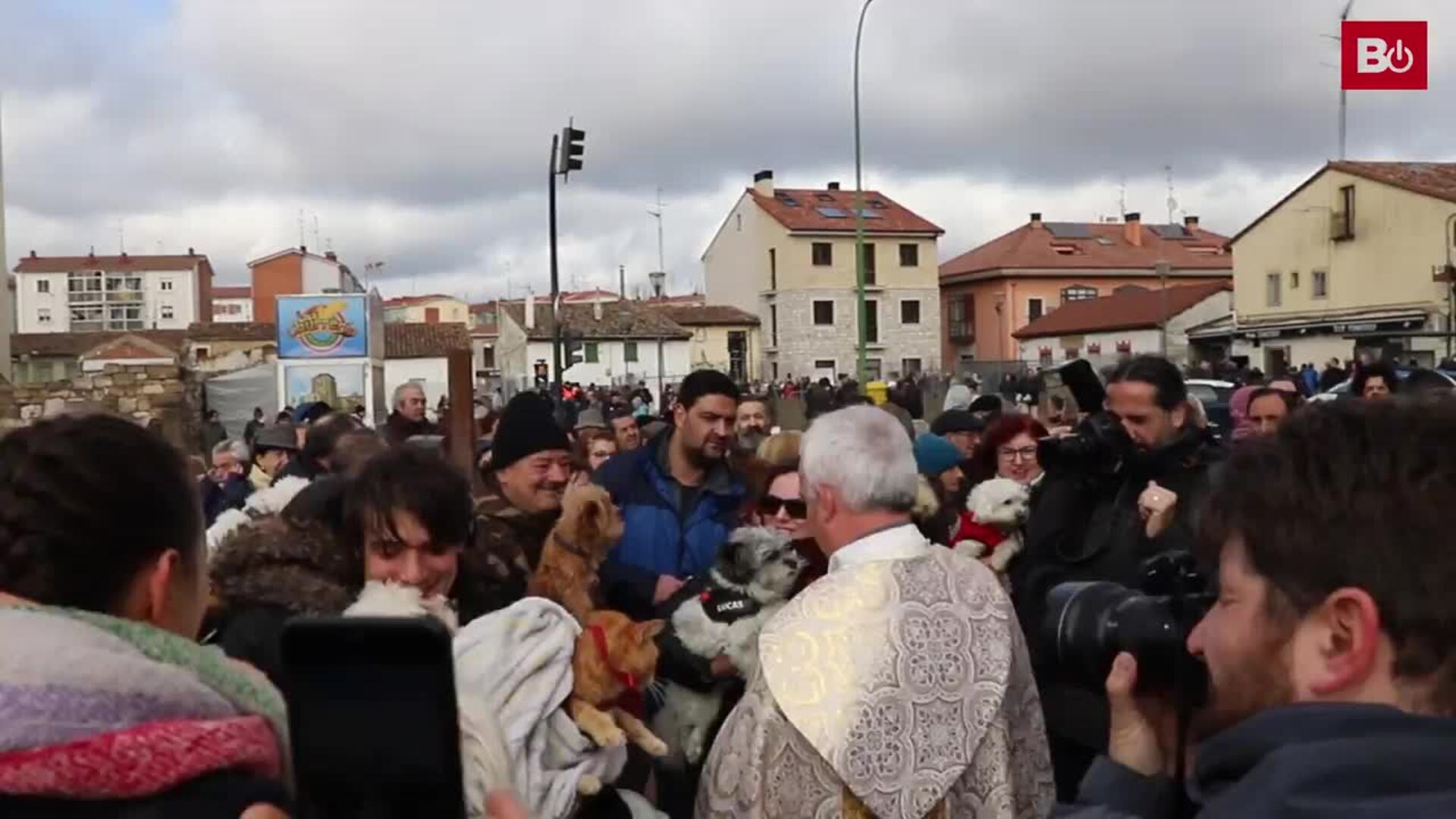 La bendición llega a las mascotas burgalesas