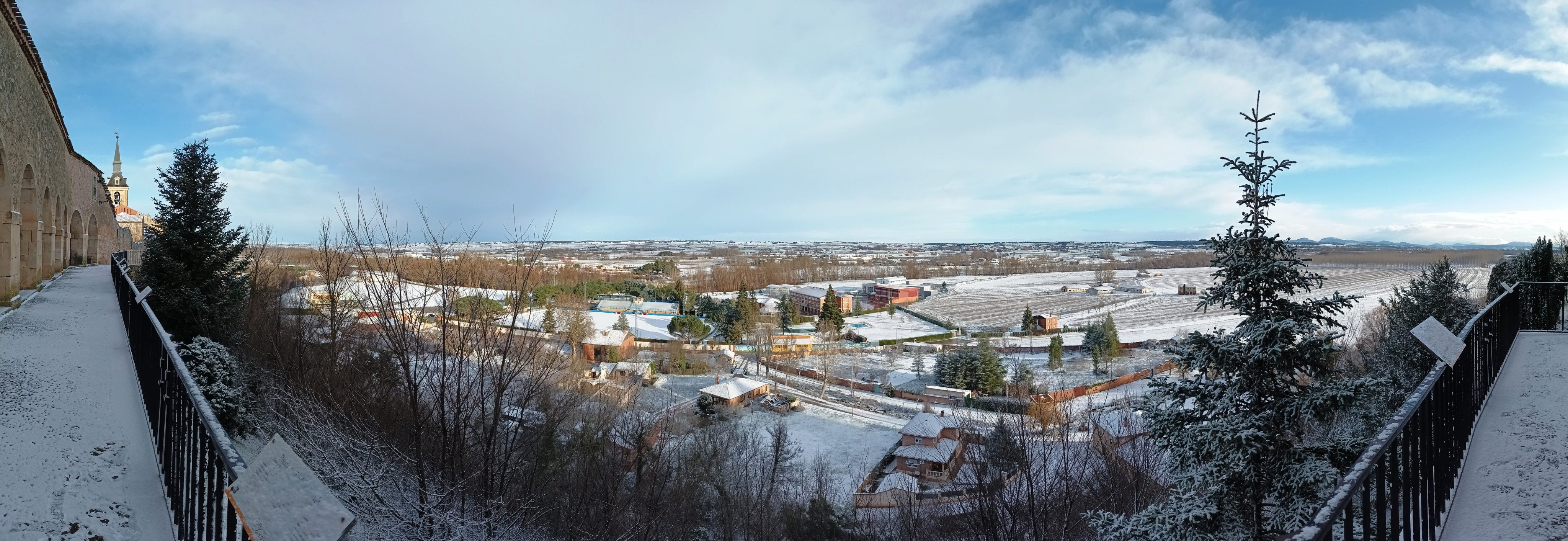 La provincia de Burgos también se cubre de blanco