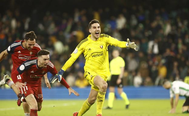 Manos prodigiosas y una chuleta: el burgalés Sergio Herrera frustra la Copa del Rey al Betis