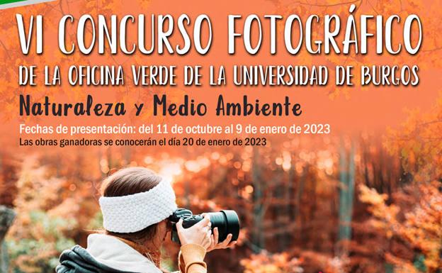 Carlos Bueno, ganador del VI concurso de Fotografía Ambiental de UBUverde