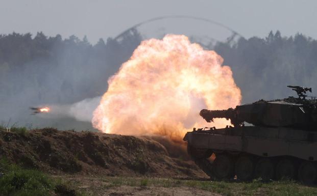 Alemania acepta enviar sus tanques Leopard a la guerra de Ucrania