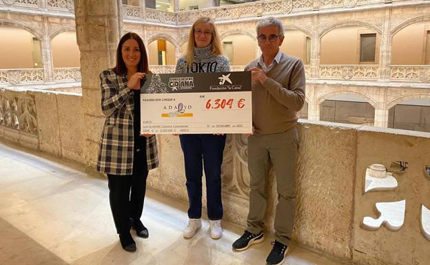 ADALYD recibe 6.300 euros de la Fundación 'la Caixa'