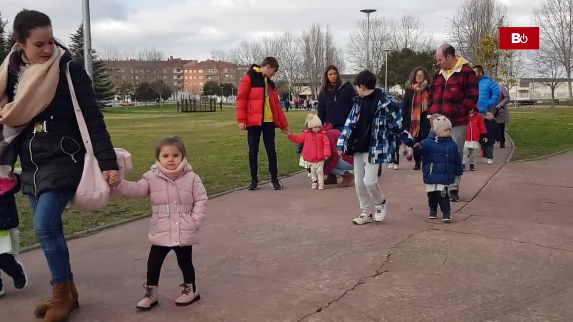 Paseo solidario Dravet en Miranda de Ebro
