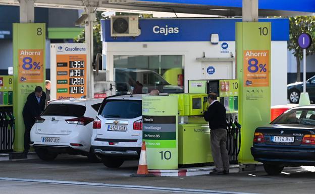 Subidas en el precio de la gasolina y el diésel a partir de febrero