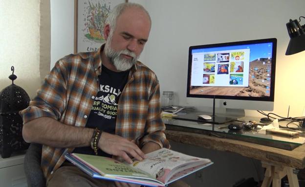 Jorge Martín, ilustrador burgalés: «La página en blanco no me asusta»