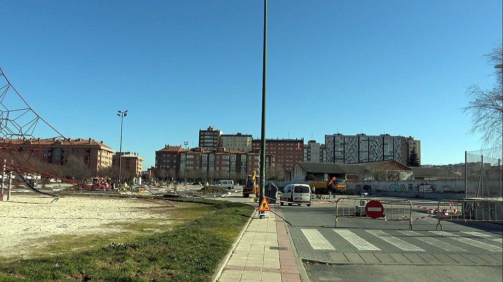 Arrancan las obras de peatonalización en Gamonal