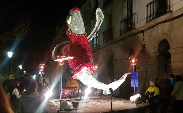 Una sardina flamenca para despedir el carnaval mirandés