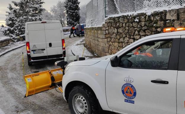 Burgos está preparada para activar el Plan de Emergencia por nieve