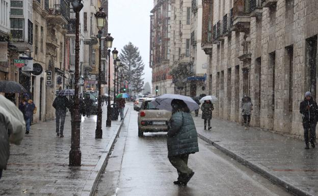 Burgos se mantiene en aviso amarillo por nieve y mínimas de 6 grados bajo cero