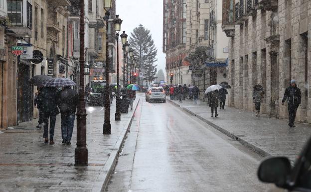 Un febrero frío deja en Burgos la temperatura media más baja de los últimos cinco años