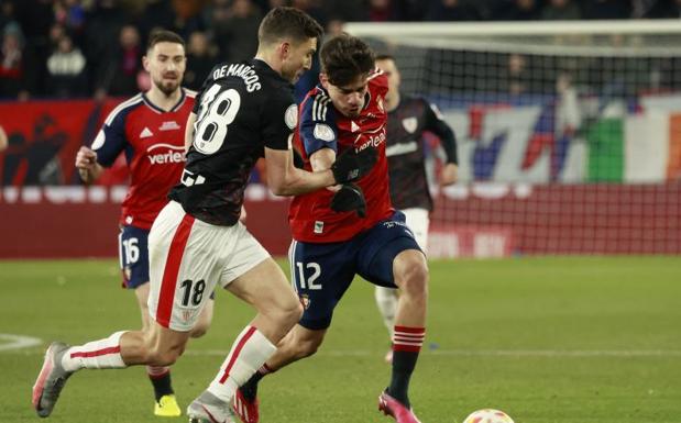 Abde vuelve a vestirse de héroe de Osasuna en la Copa