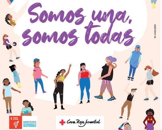 Cruz Roja lanza la campaña 'Somos una, somos todas' para concienciar sobre la importancia de tener en cuenta a todas las mujeres, en el 8M