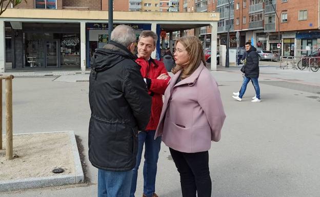 Ayala promete un nuevo plan de aparcamiento para Gamonal