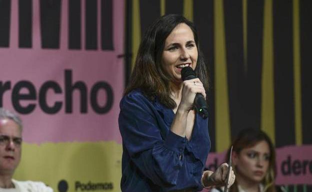 Belarra pide al PSOE «no desperdiciar la legislatura» y aprobar las leyes pendientes