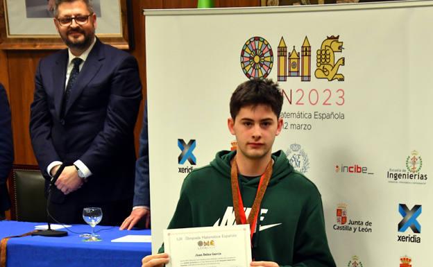 Un estudiante burgalés, medalla de bronce en la LIX Olimpiada Matemática Española